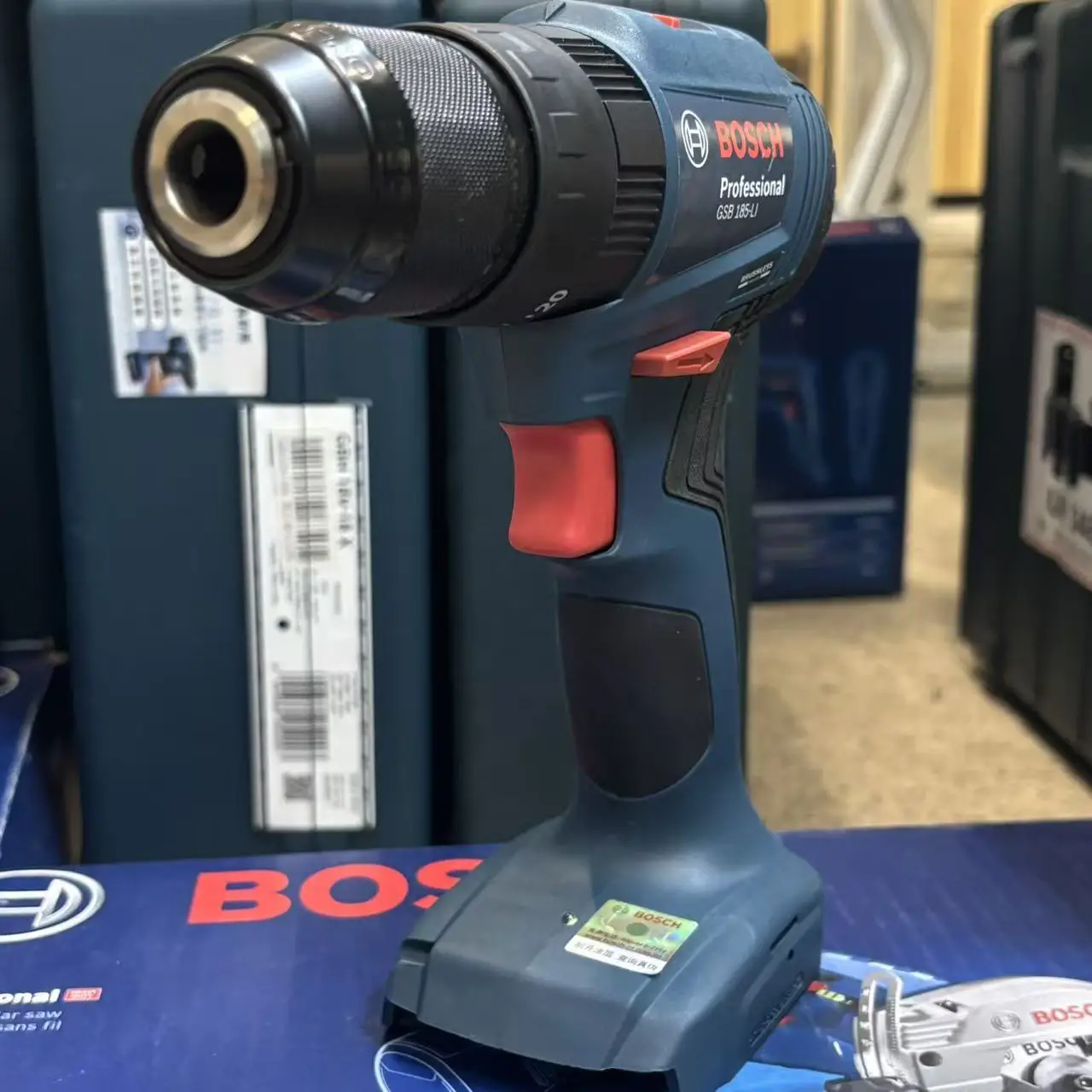 Bosch Drill Gsb 18V - BOSCH GSB 185-LI สว่านกระแทกไร้สายแบบไร้แปรงถ่าน 18V ไขควงไฟฟ้า