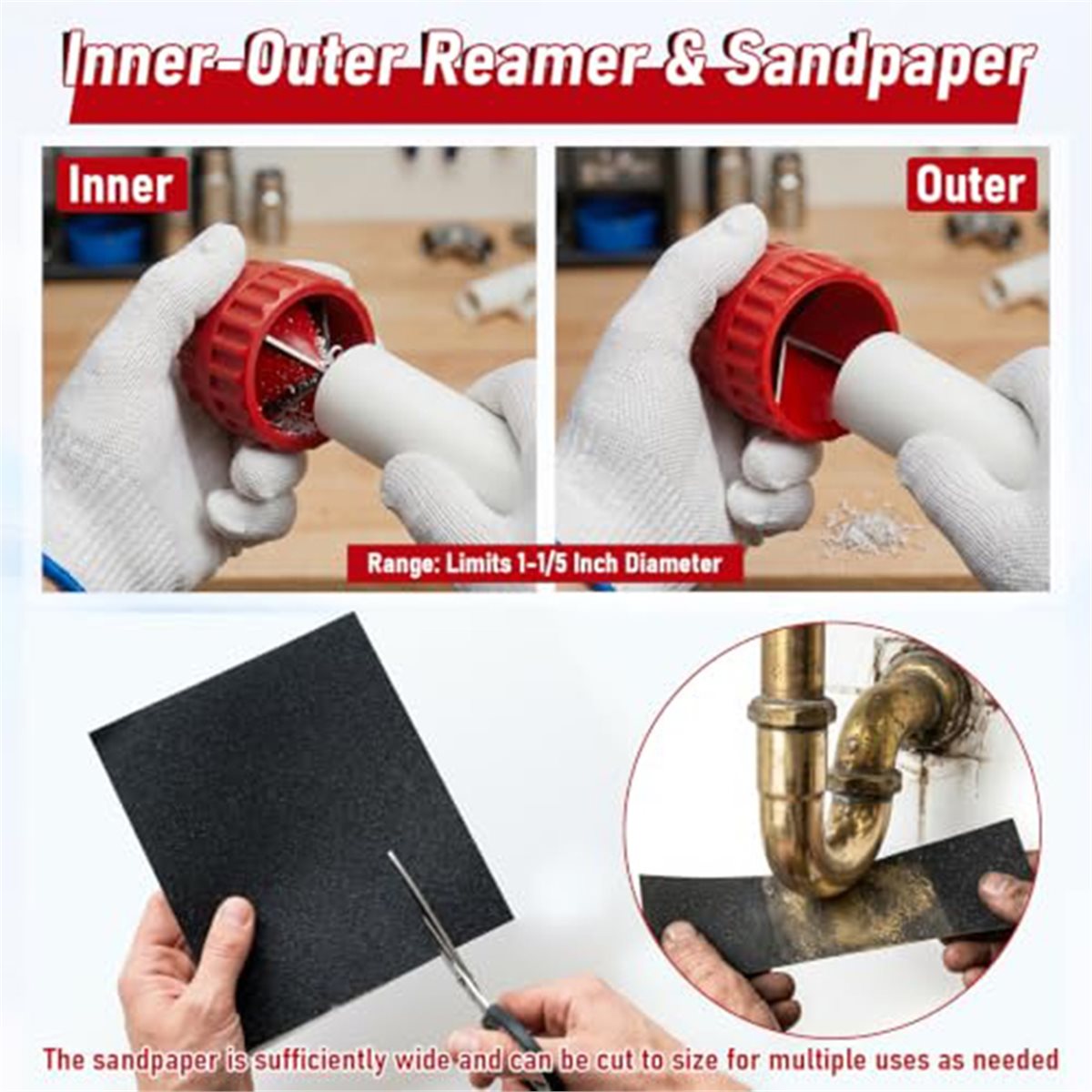 ชุดเครื่องมือตัดท่อแบบมีเฟือง  - Pipe Cutter Ratchet บทวิจารณ์และราคา